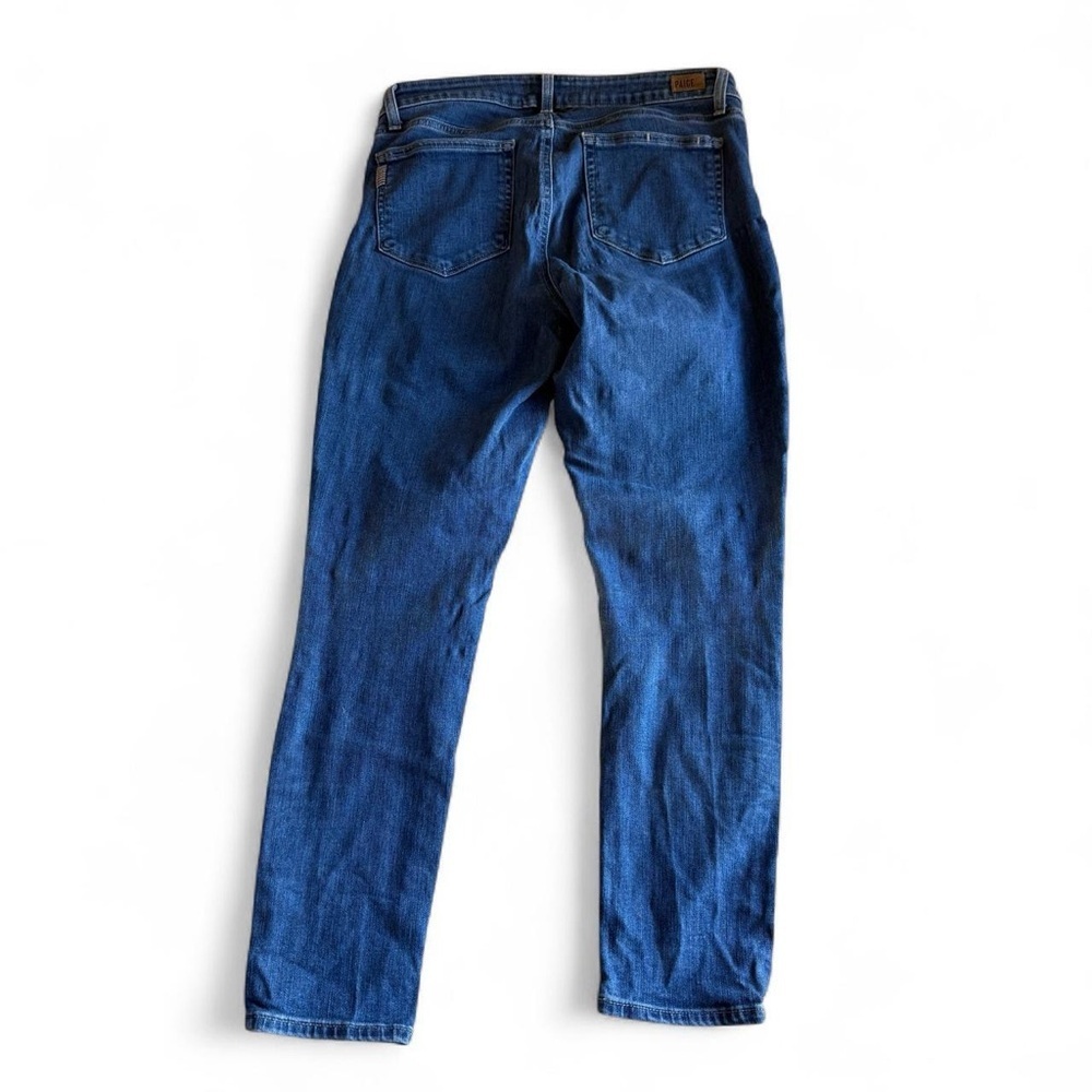 PAIGE Classic Blue Skinny Jeans - Picture 4 of 5